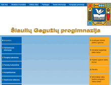 Tablet Screenshot of geguziai.lt